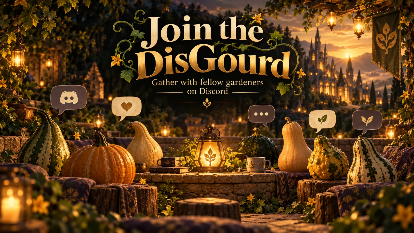 Join the DisGourd: gather with fellow gardeners on Discord